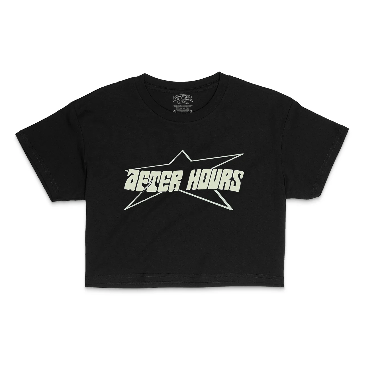 midnight law CROP TOP アフターアワーズ ブラック XS