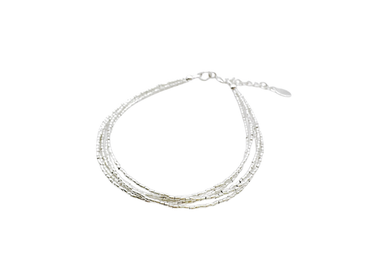 カレンシルバー ブレスレット マルチストランド