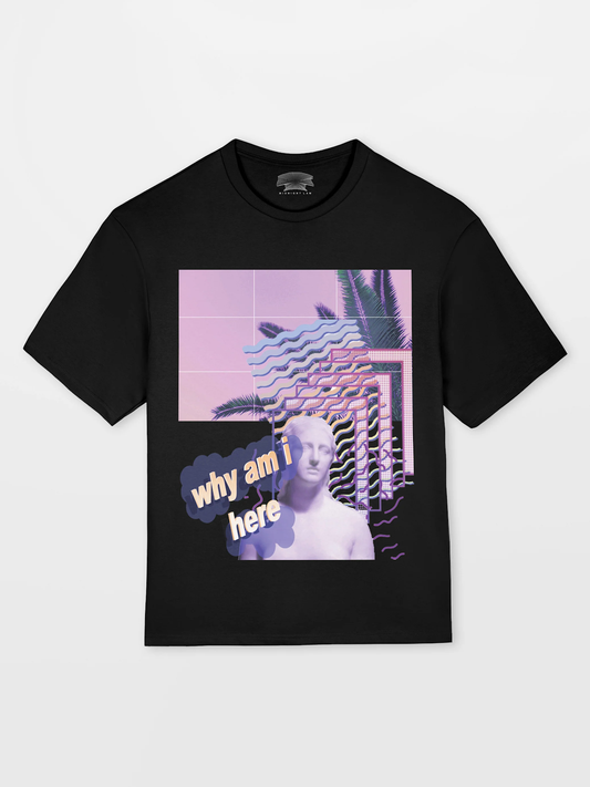 midnight law HEAVYWEIGHT OVERSIZED T-SHIRT [UNISEX] ヴェイパー M