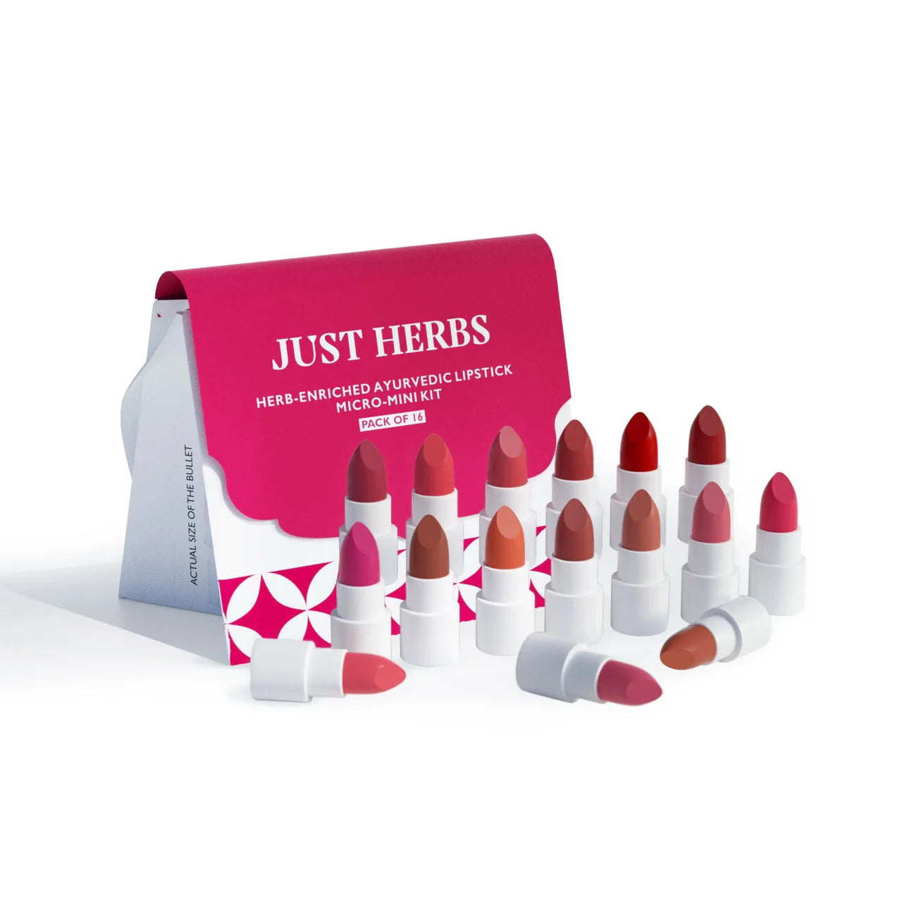 Just Herbs アーユルヴェーダリップスティック マイクロミニキット