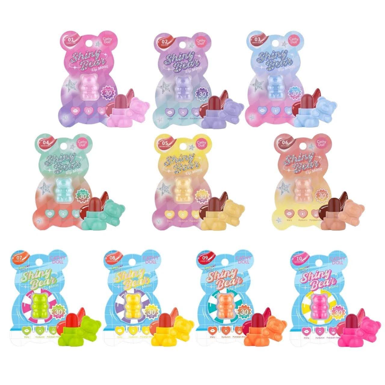 Cathy Doll Shiny Bear Lip Moist 01 CANDY PINK