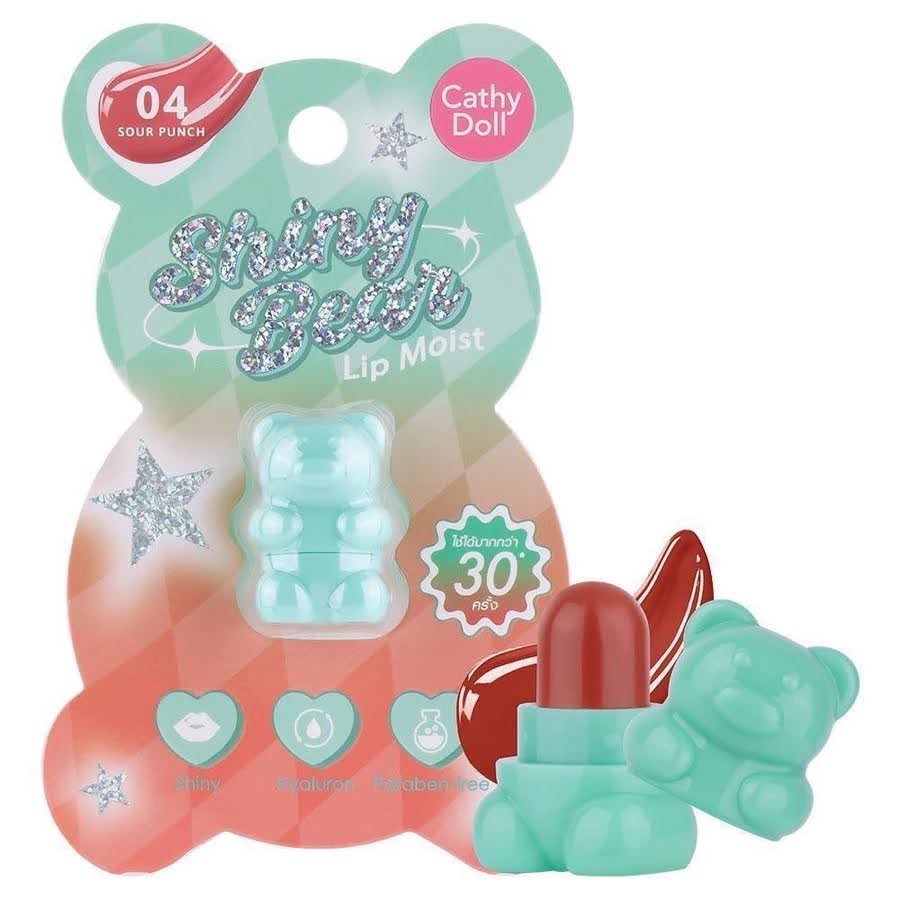 Cathy Doll Shiny Bear Lip Moist 04 SOUR PUNCH