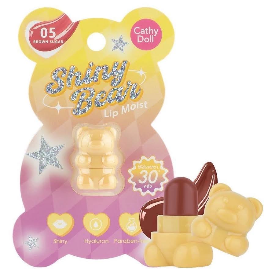 Cathy Doll Shiny Bear Lip Moist 05 BROWN SUGAR