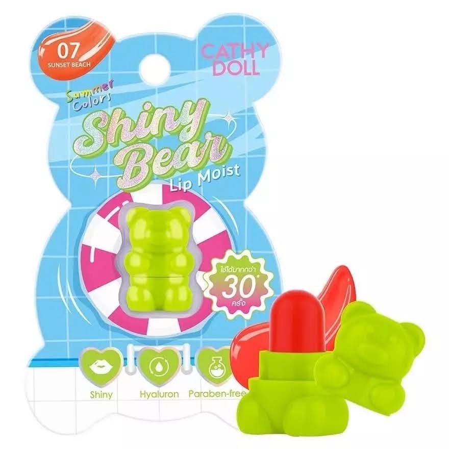 Cathy Doll Shiny Bear Lip Moist 07 SUNSET BEACH