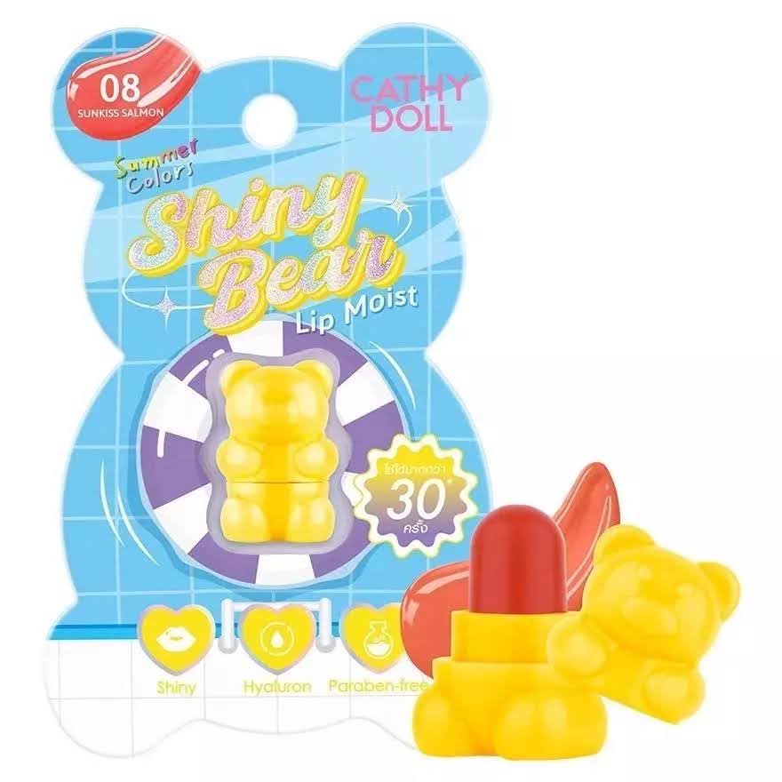 Cathy Doll Shiny Bear Lip Moist 08 SUNKISS SALMON