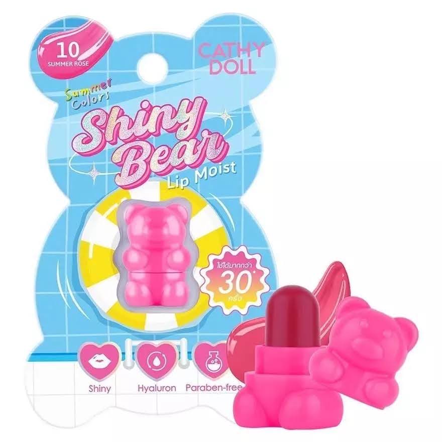 Cathy Doll Shiny Bear Lip Moist 10 SUMMER ROSE