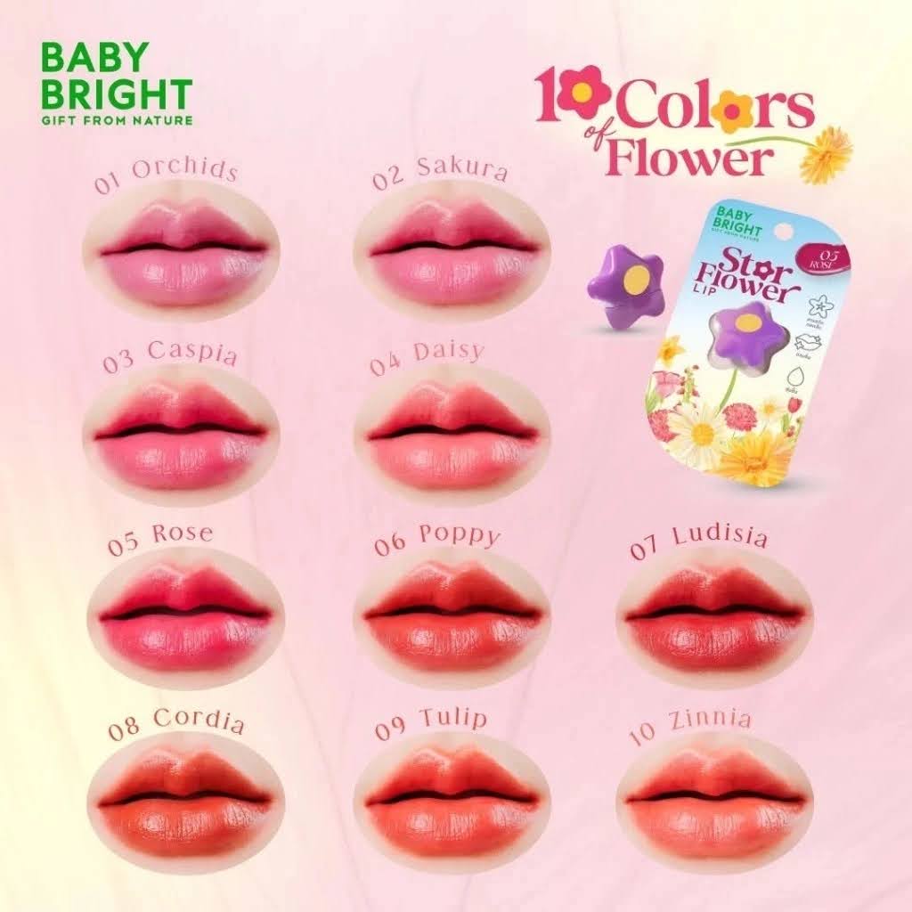 Baby Bright Star Flower Lip 07 LUDISIA